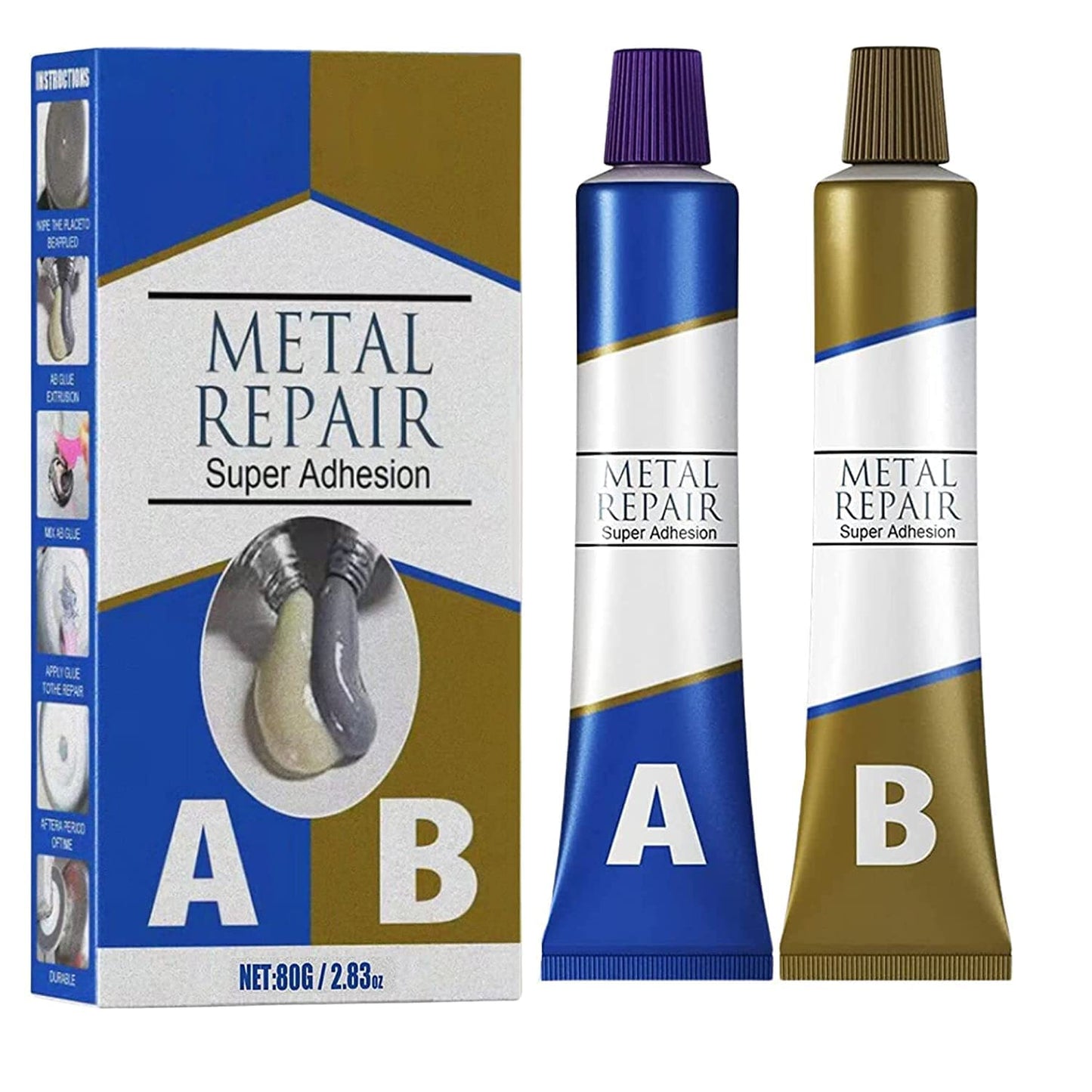 Magic Metal Repair Glue (A&B)